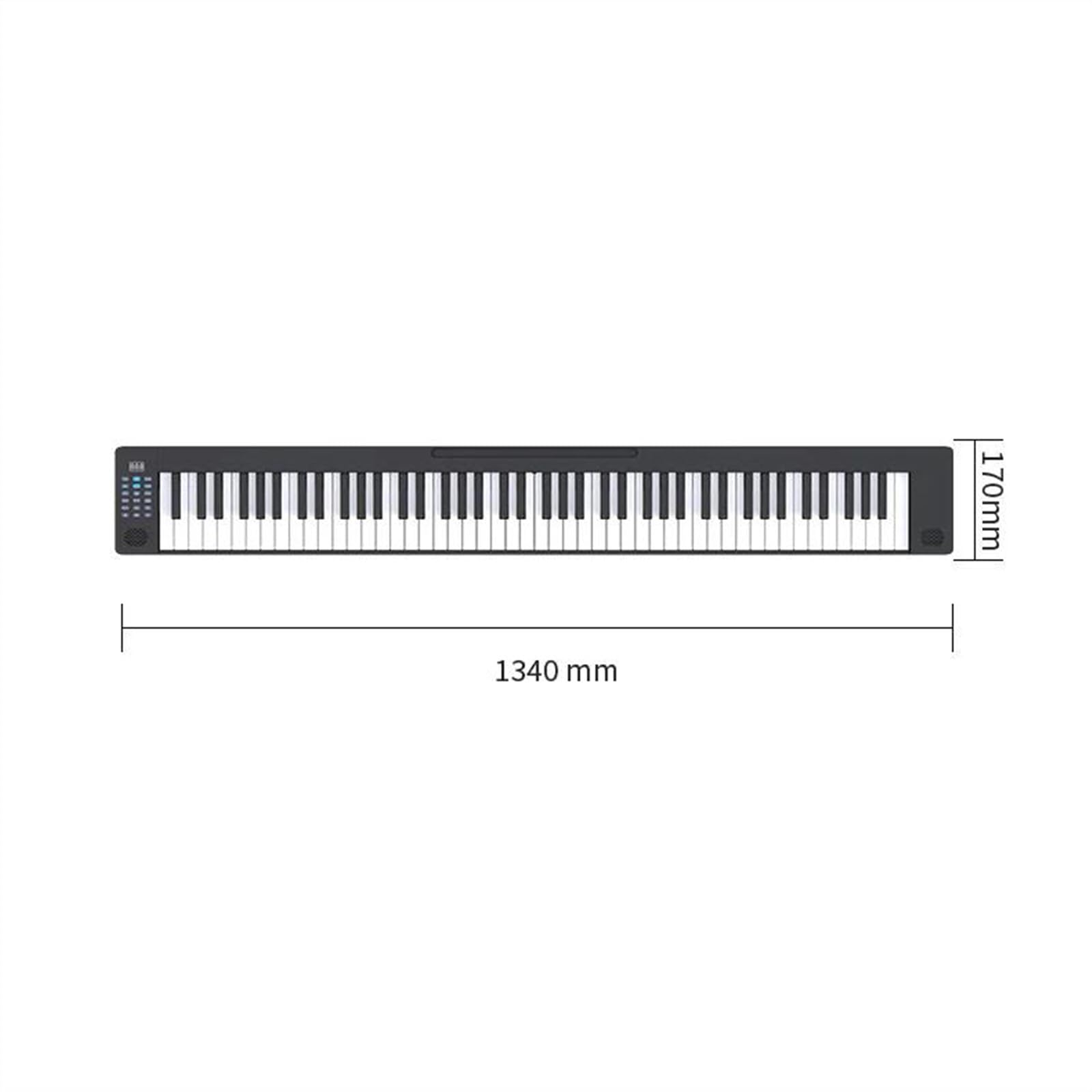 Amazon | 折りたたみキーボードピアノ 88 キー電子ピアノキー